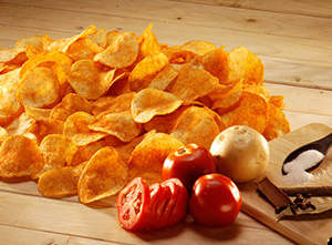 Potato Tomato Chips